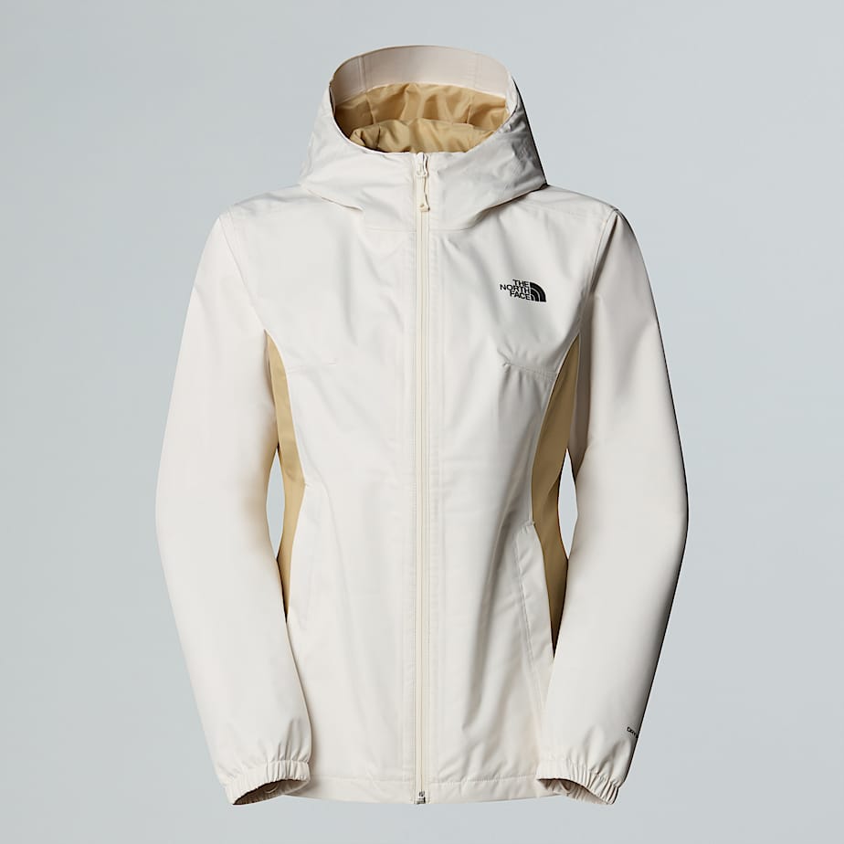 The North Face Quest Zip-in-jacke Für Damen White Dune 