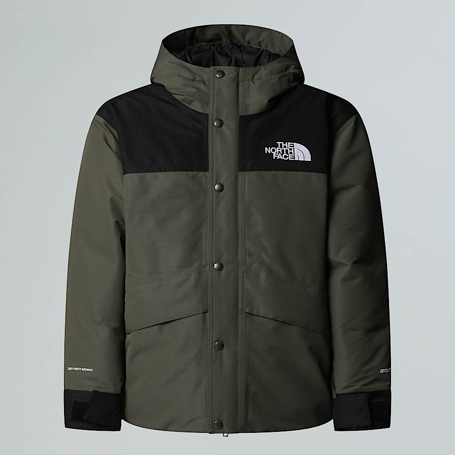 The North Face Mountain Daunenjacke Für Jugendliche New Taupe Green 