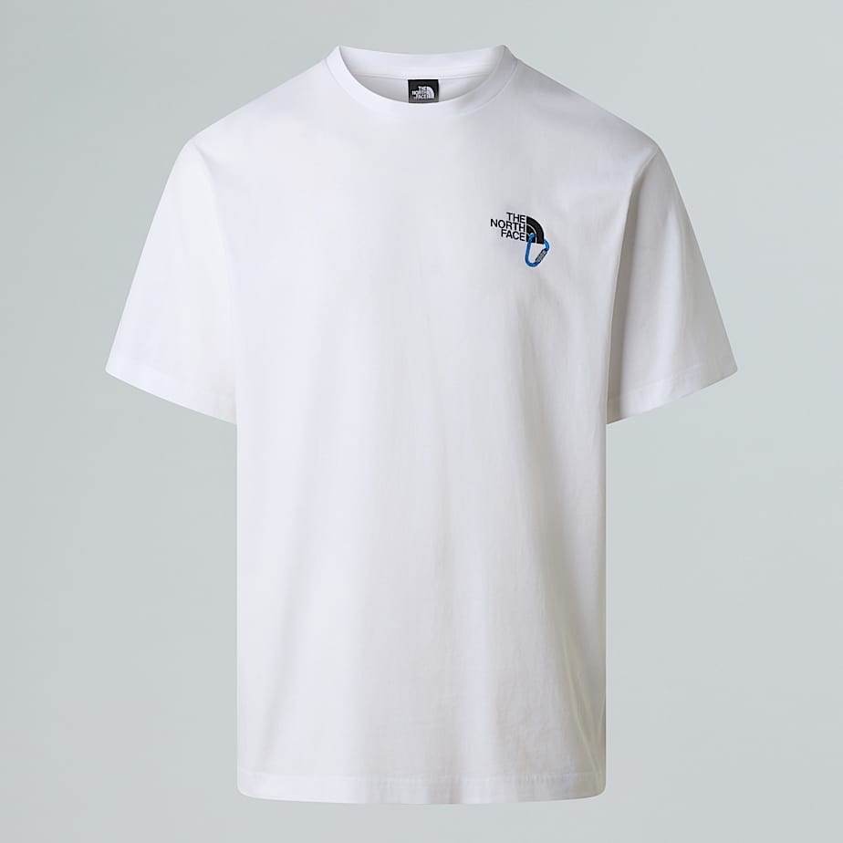 The North Face Unisex Explore Carabiner Relaxed T-shirt Tnf White