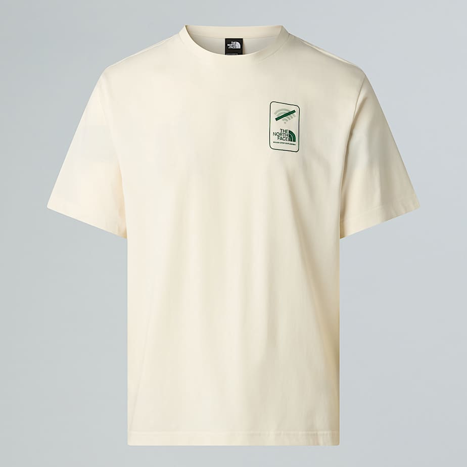 The North Face Unisex No Signal Relaxed T-shirt White Dune