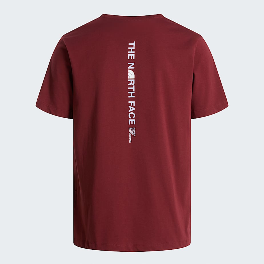 The North Face Men's Vertical Tnf T-shirt Sumac