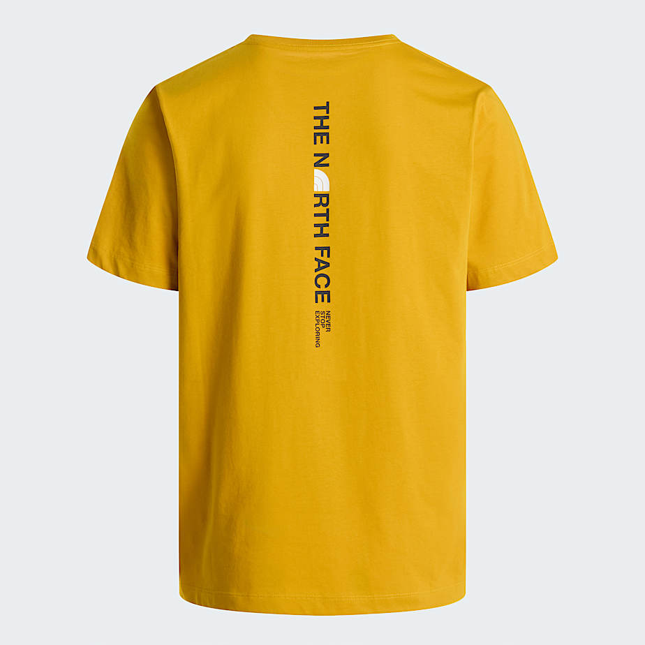 The North Face Men's Vertical Tnf T-shirt Turmeric