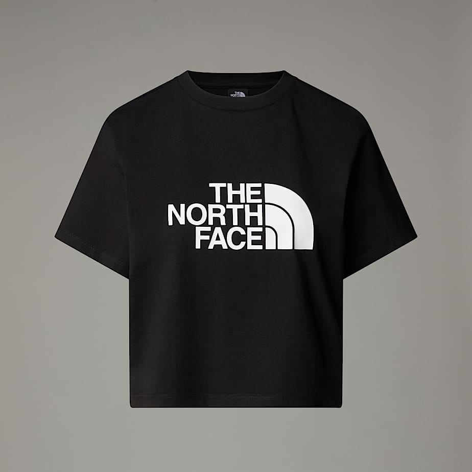 The North Face Easy Kurzgeschnittenes T-shirt Für Damen Tnf Black 