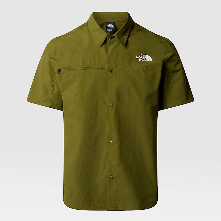 The North Face Verstaubares Shirt Für Herren Forest Olive-npf 