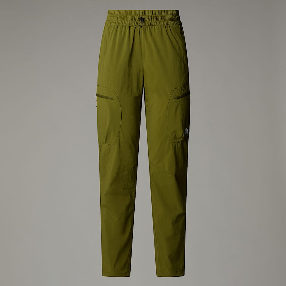 The North Face Verstaubare, Normal Geschnittene, Gerade Jogginghose Für Damen Forest Olive-npf 