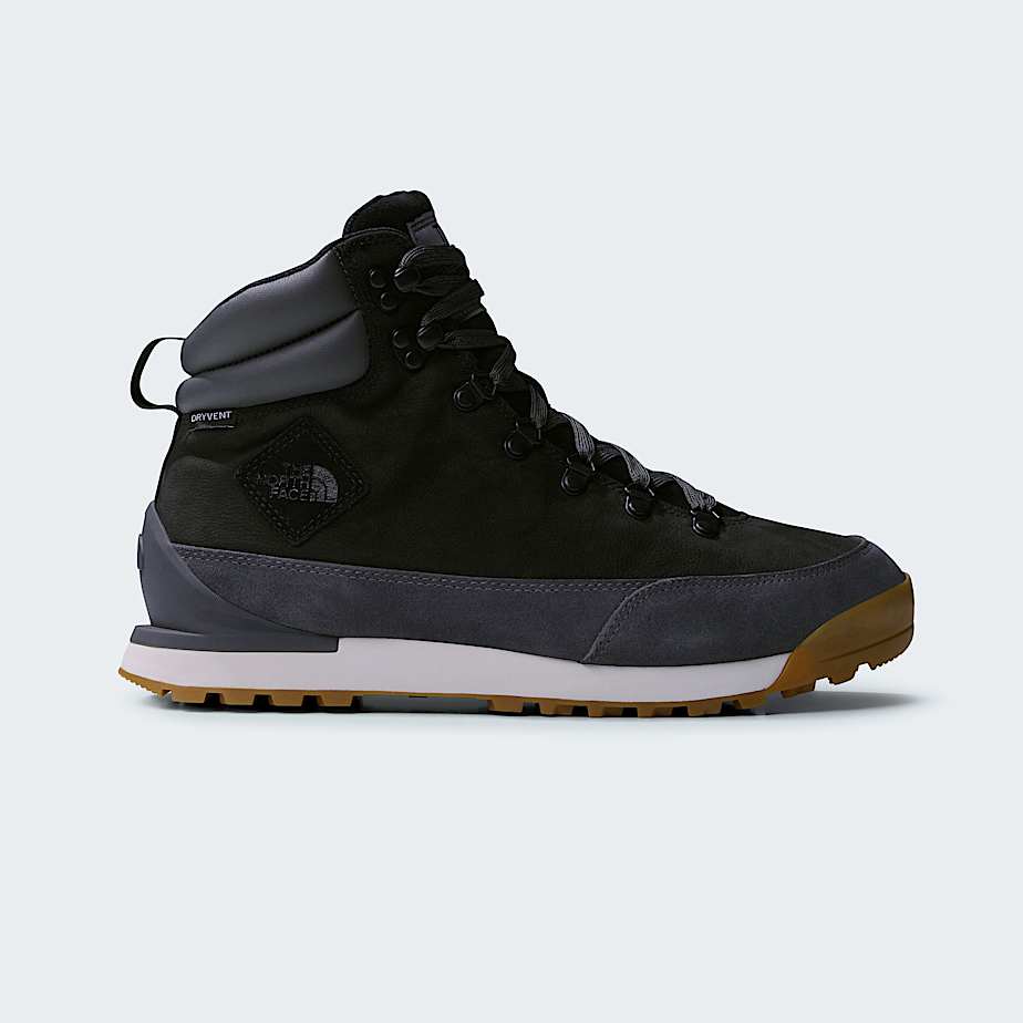 The North Face Back-to-berkeley Iv Leder Lifestyle Stiefel Für Herren Tnf Black-asphalt Grey Größe 44.5 male