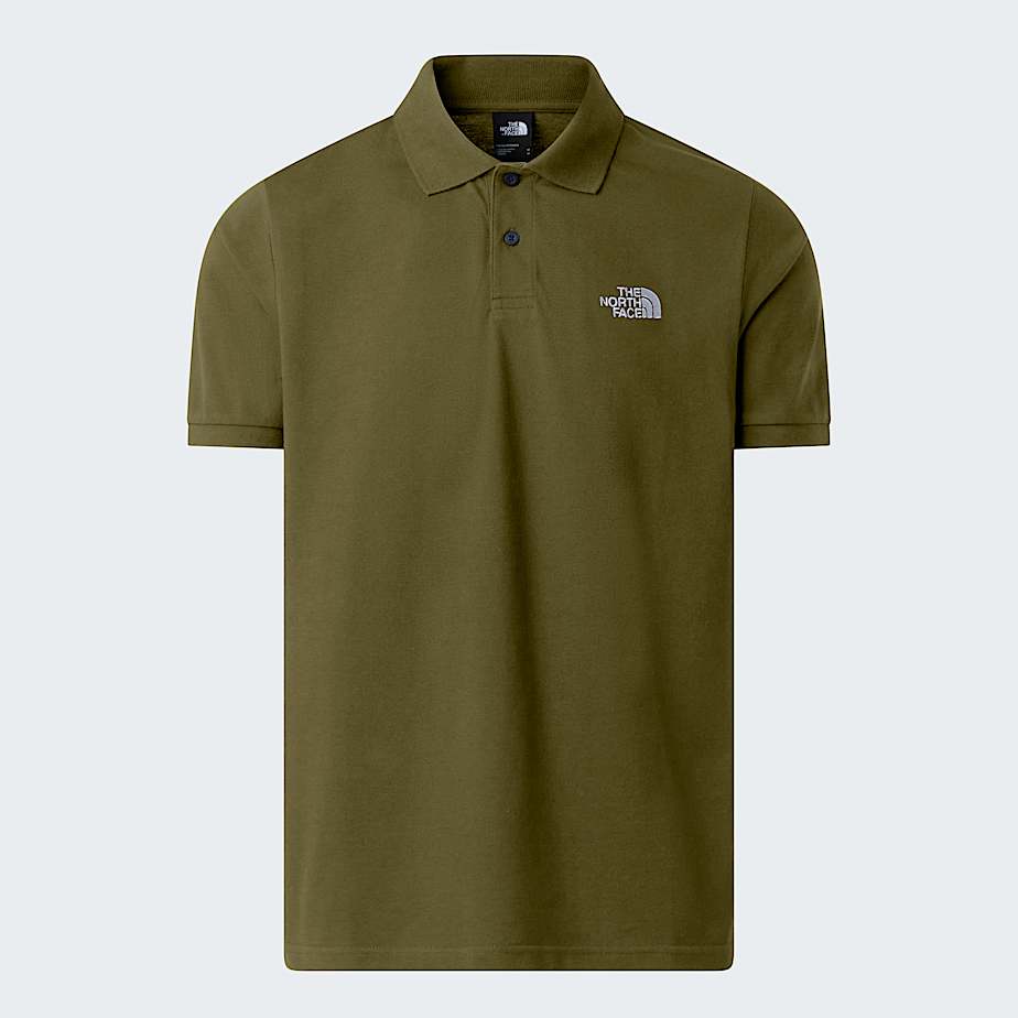 The North Face Men's Piquet Polo T-shirt Forest Olive
