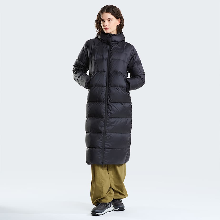 The North Face Parka Larga De Plumón Con Capucha Hydrenalite City Para Mujer Tnf Black 
