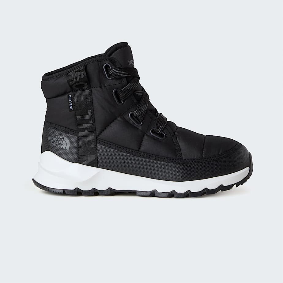 The North Face Botas Impermeables Con Cordones Luxe Thermoball™ Para Mujer Tnf Black-asphalt Grey 