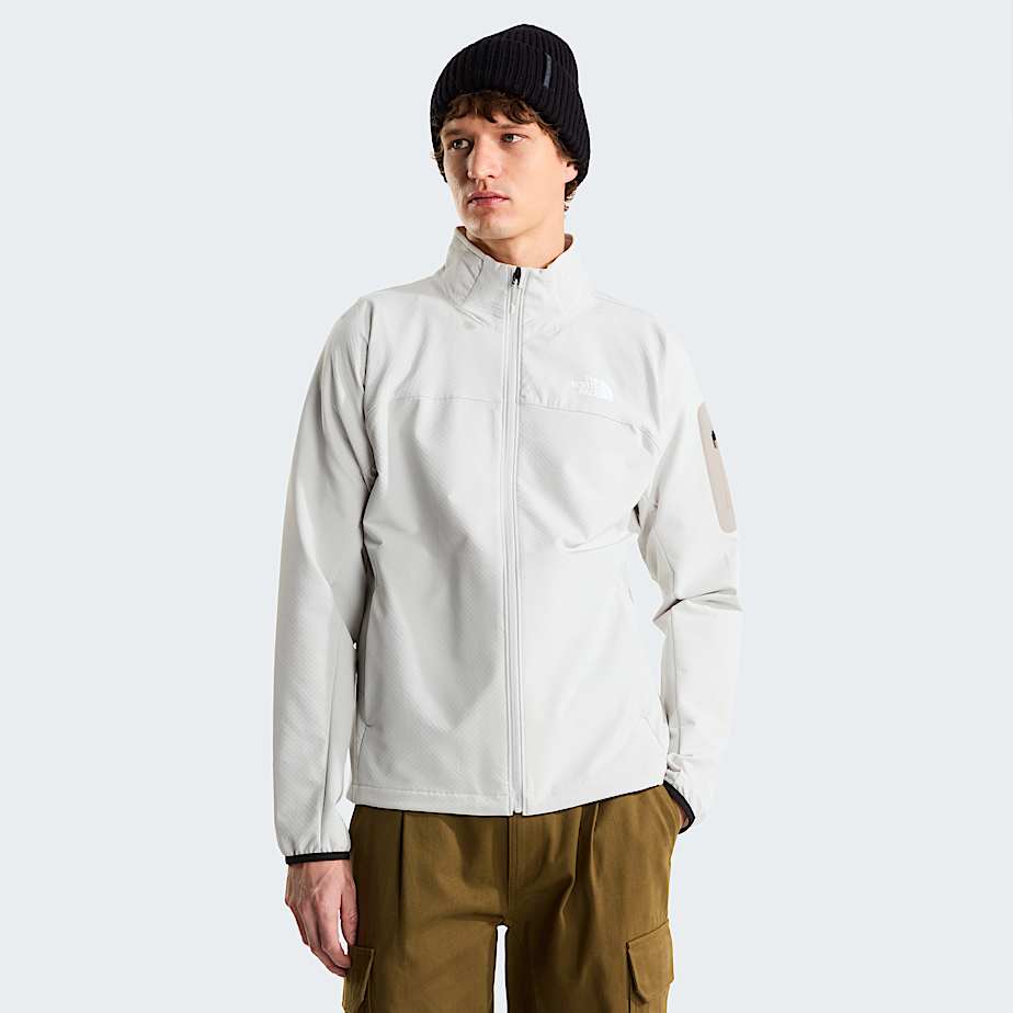 The North Face Men’s Tek Approach Jacket Cumulus Cloud-stone Slab