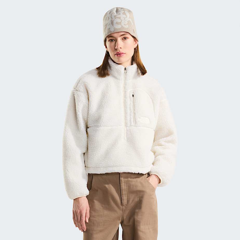 The North Face Women’s Extreme Pile 2 Pullover White Dune