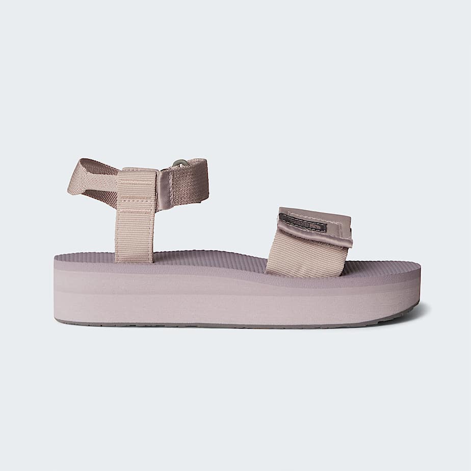 The North Face Women’s Skeena Platform Sandals Moonstone Grey-smoked Pearl
