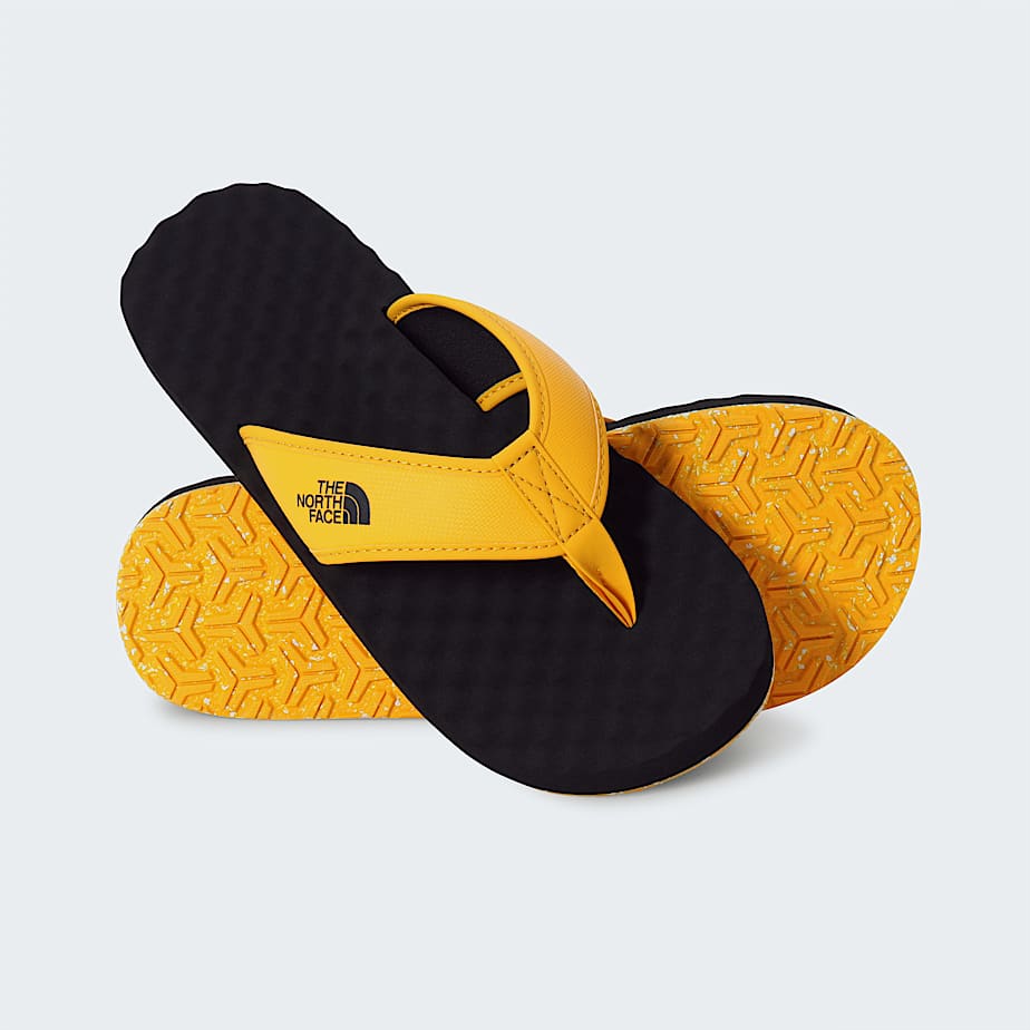 The North Face Menâ€™s Base Camp Ii Flip-flops Summit Gold-tnf Black