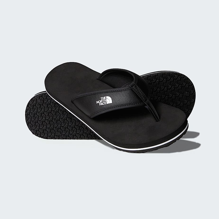 The North Face Teens' Base Camp Flip-flops Tnf Black-tnf White