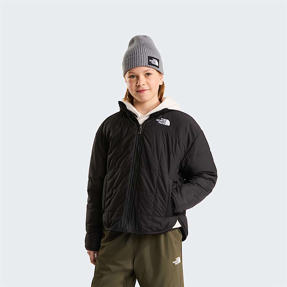 The North Face Shasta Wendejacke Mit Durchgehendem Rv Für Mädchen Tnf Black 