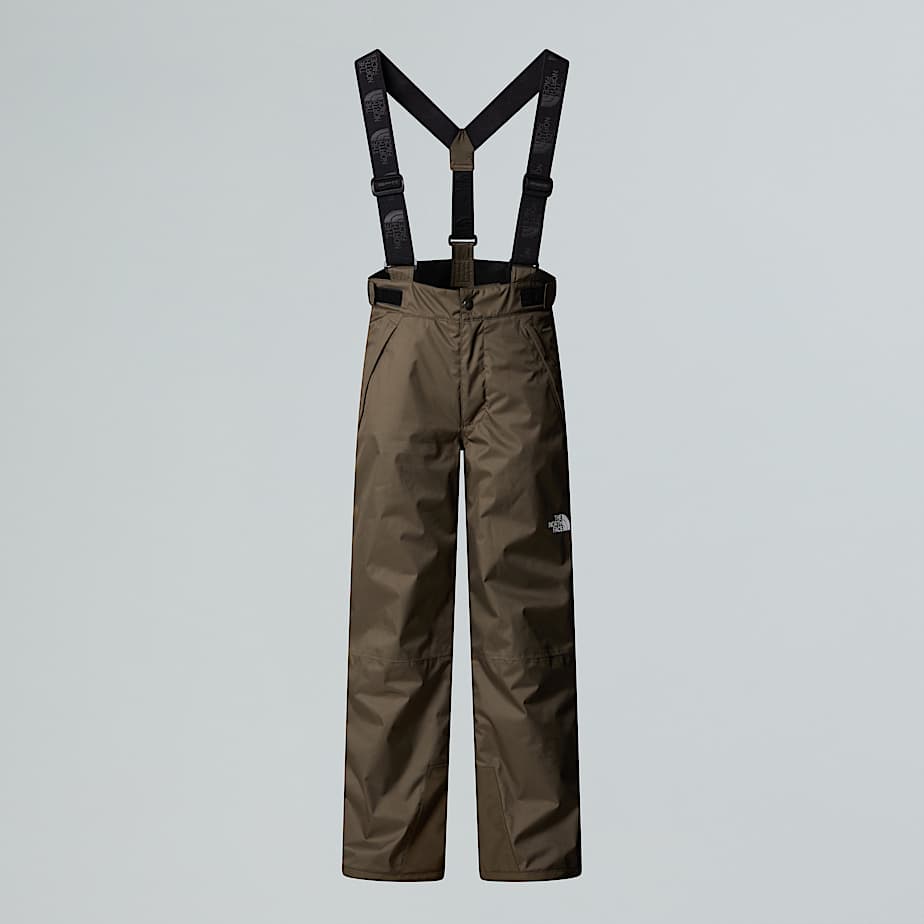 The North Face Snowquest Trägerhose Für Jugendliche New Taupe Green 