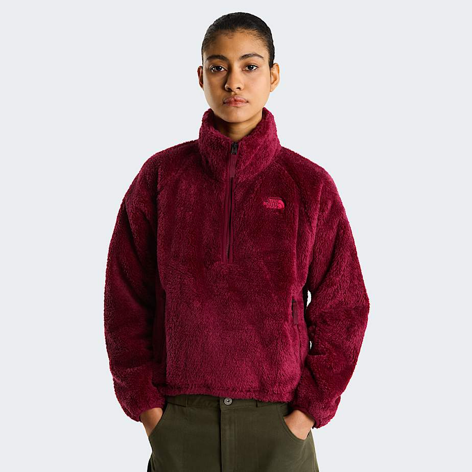 The North Face Women’s Osito Evolve 1/2 Zip Fleece Jacket Burgundy Crush