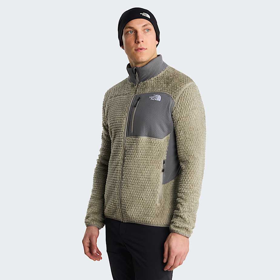 The North Face Men’s Alpedge Fleece Jacket Stone Slab-smoked Pearl