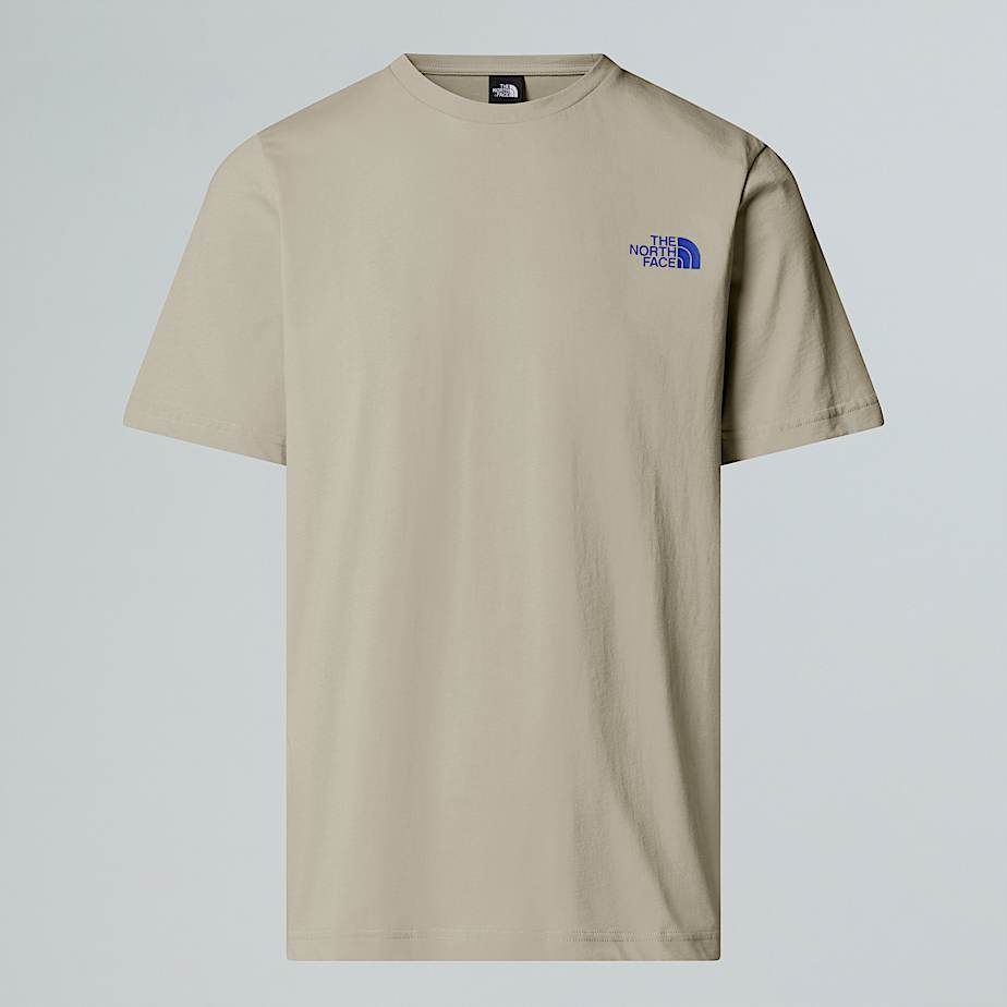 The North Face Topographic T-shirt Für Herren Clay Grey 