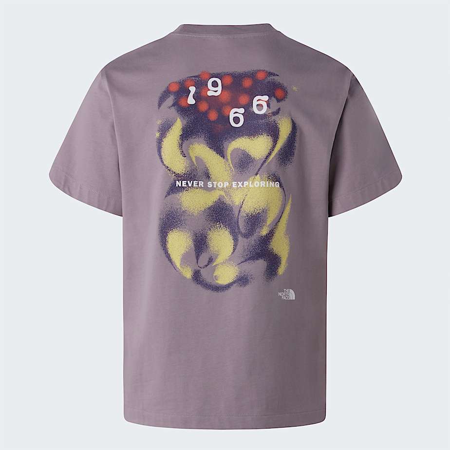 The North Face Unisex 1966 Motion Relaxed Graphic T-shirt Transcendent Grey