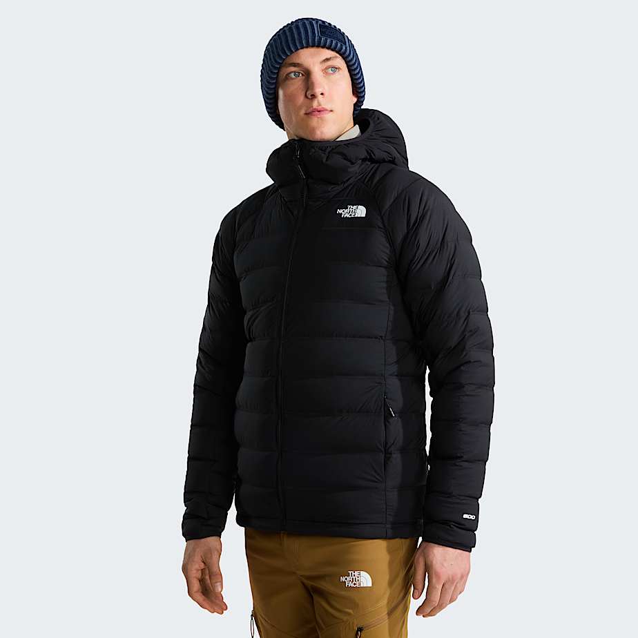 The North Face Men's Abseil Stretch Down Hooded Jacket Tnf Black
