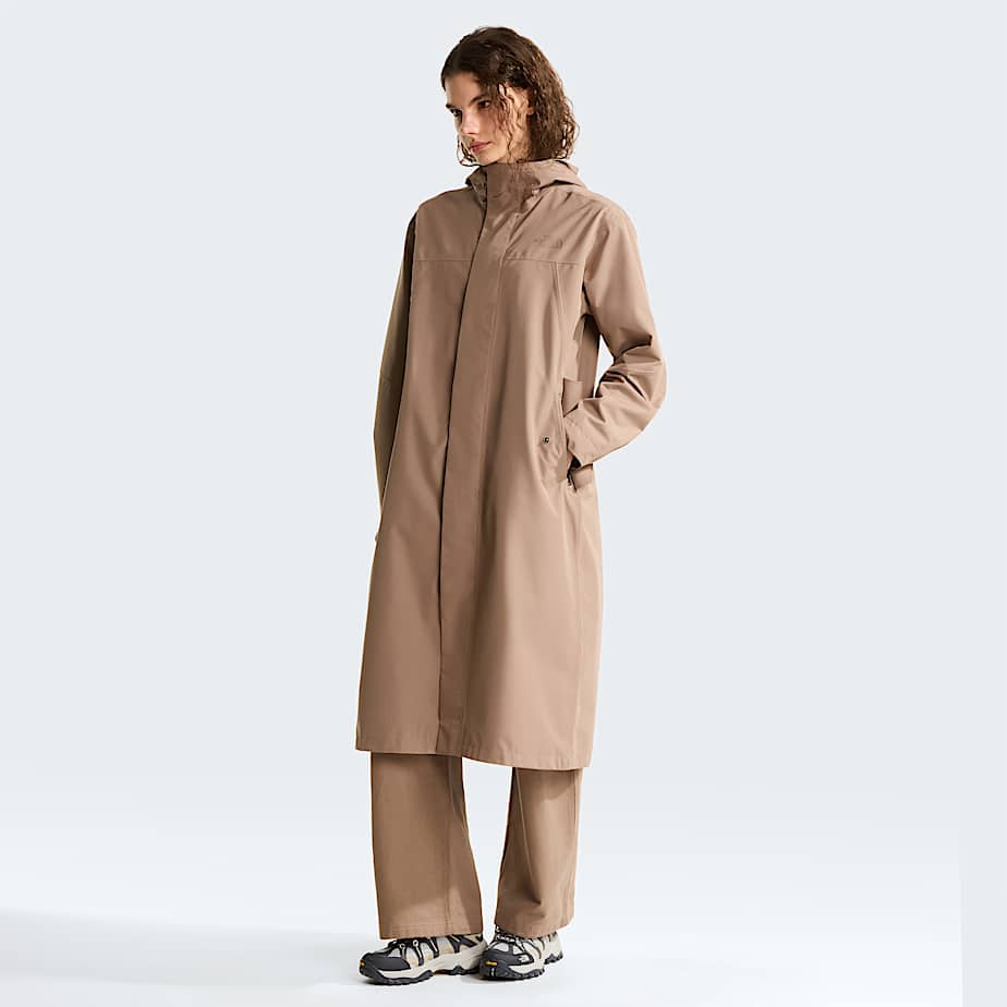 The North Face Women's New Nukabira Shell Parka Garnet