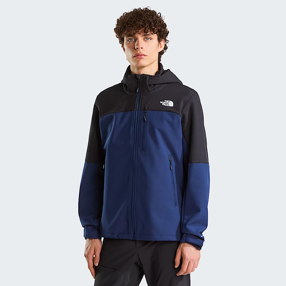 The North Face Men's Diablo Detachable Hood Softshell Jacket Summit Navy-tnf Black
