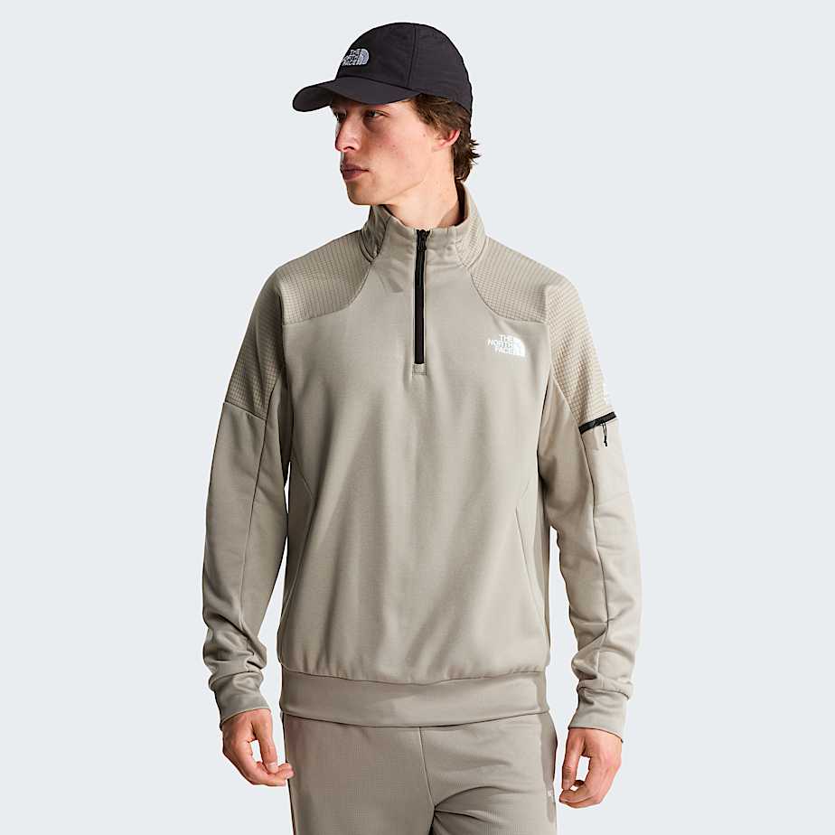 The North Face Men’s Mountain Athletics™ 1/4 Zip Fleece 2.0 Stone Slab