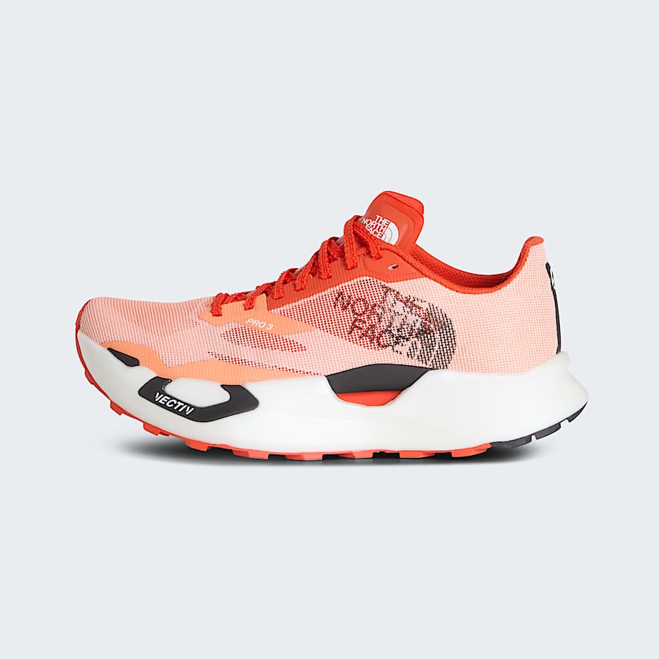 The North Face Summit Vectiv™ Pro 3 Trailrunning-schuhe Citrus Rust-lava Red 