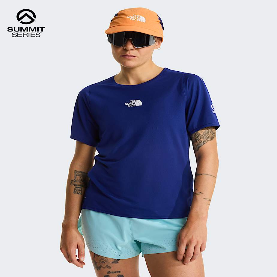 The North Face Women’s Summit High Trail Graphic T-shirt Bold Blue