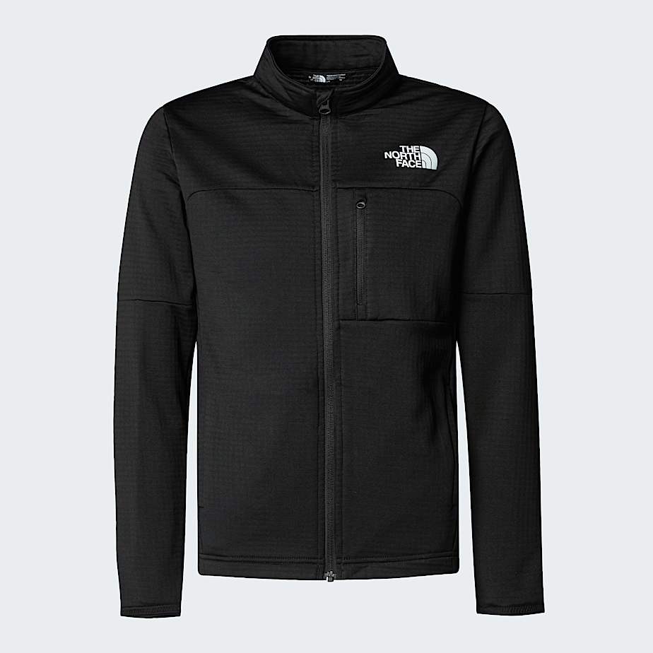 The North Face Teens' Hike Full-zip Midlayer Jacket Tnf Black