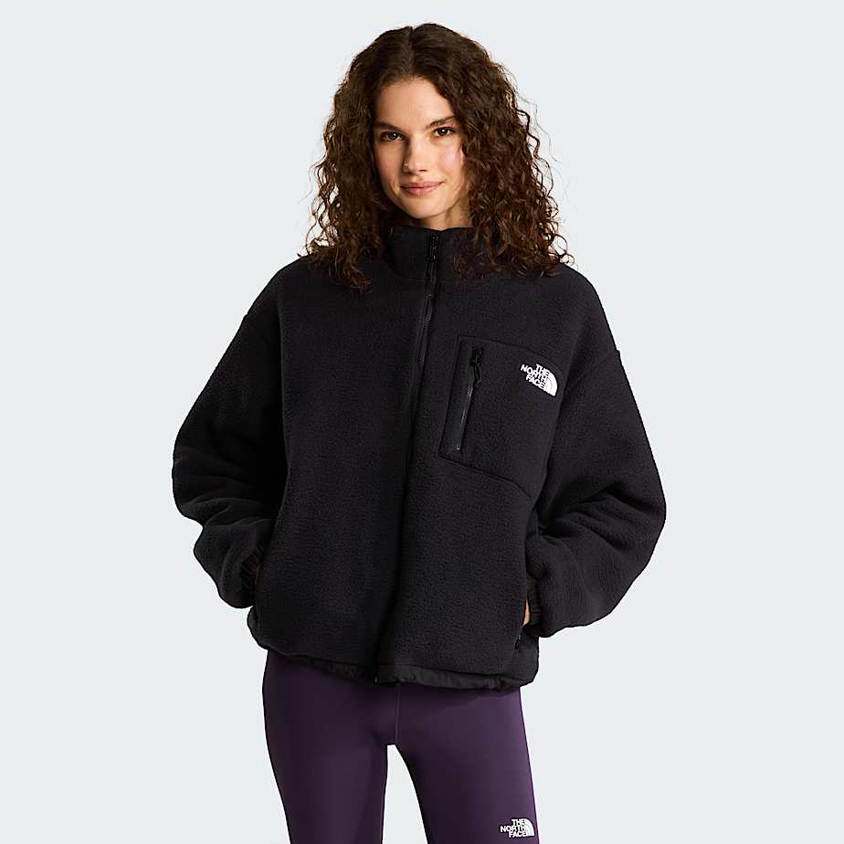 The North Face Women's Yumiori Reversible Fleece Jacket Tnf Black-tnf Black