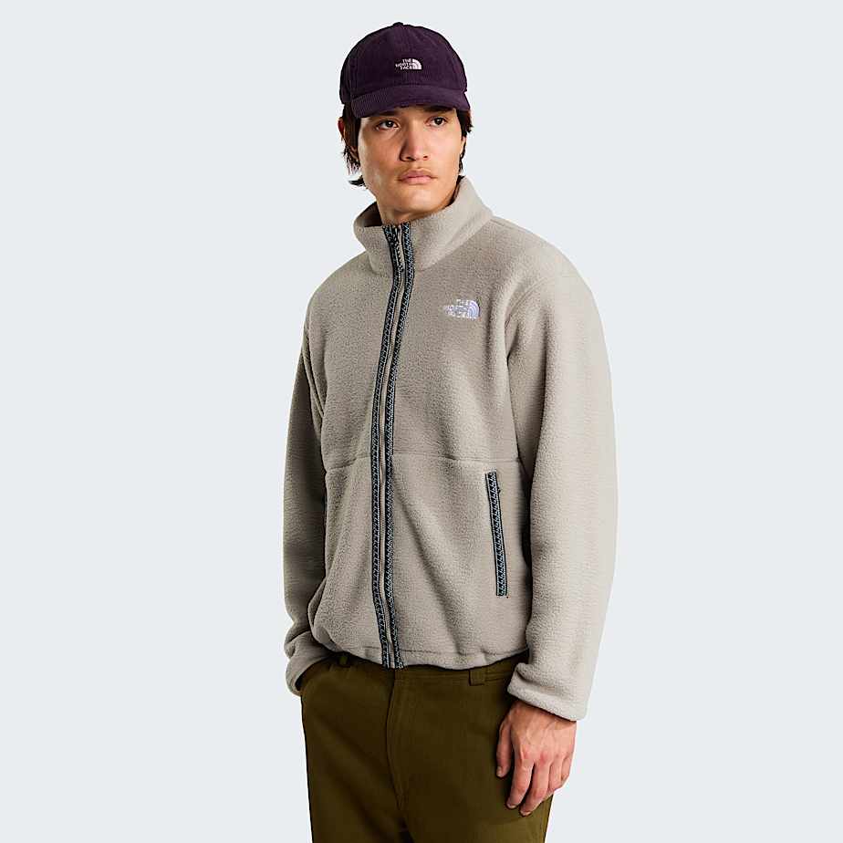 The North Face Men's Tnf Fleeski Full-zip Fleece Stone Slab