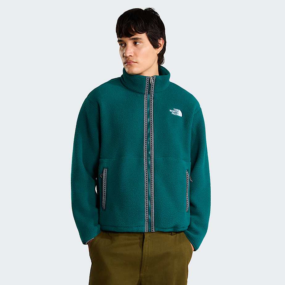 The North Face Men's Tnf Fleeski Full-zip Fleece Pacific Teal
