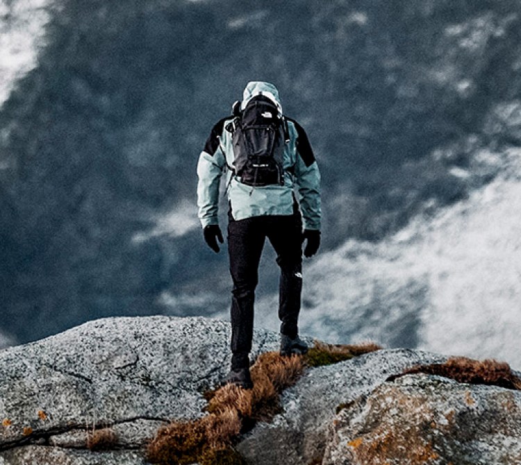 The north face hiking top