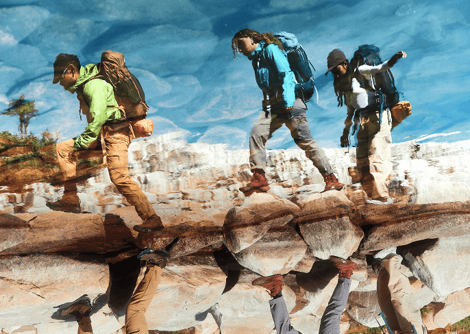 Hiking packs