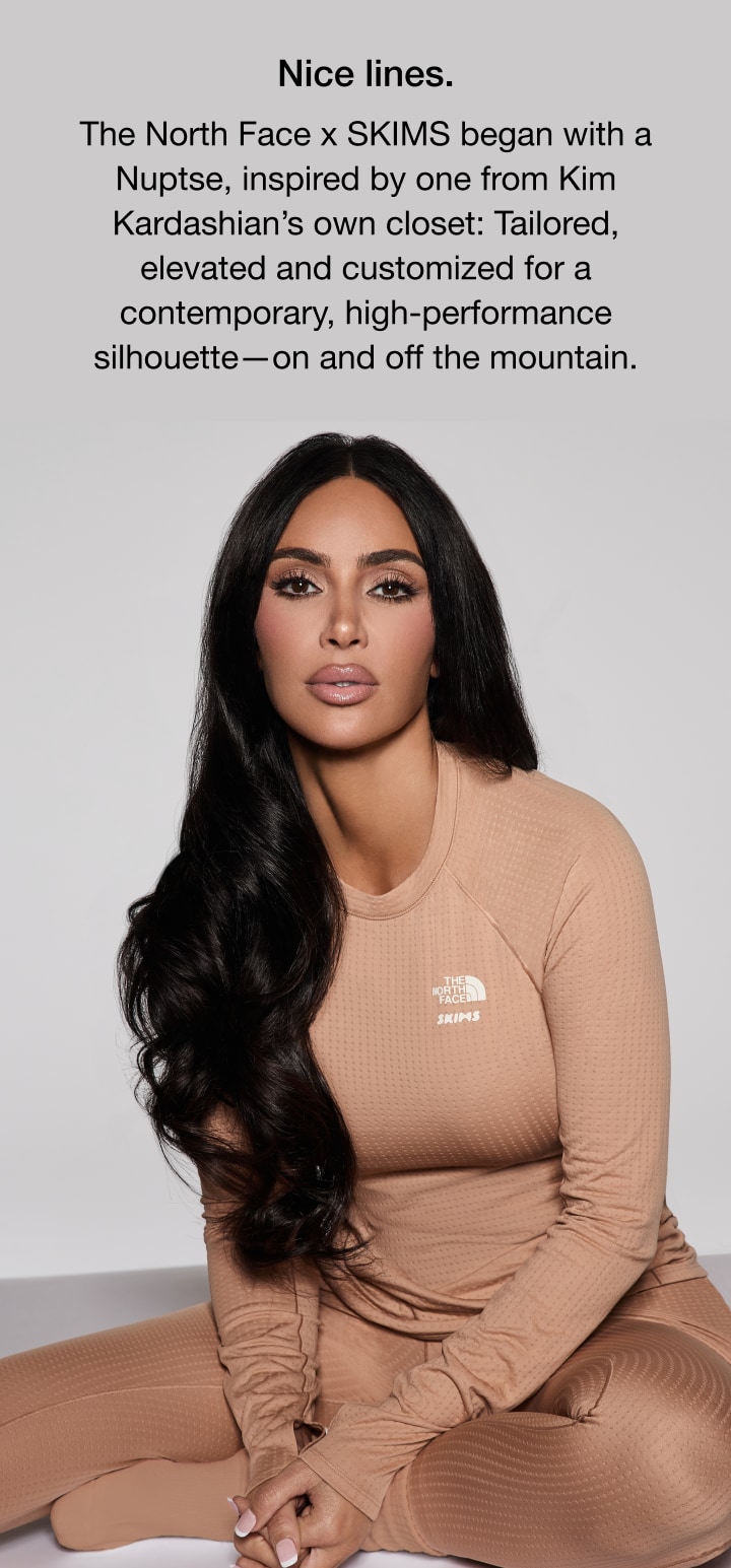 TNF x SKIMS Kim Kardashian