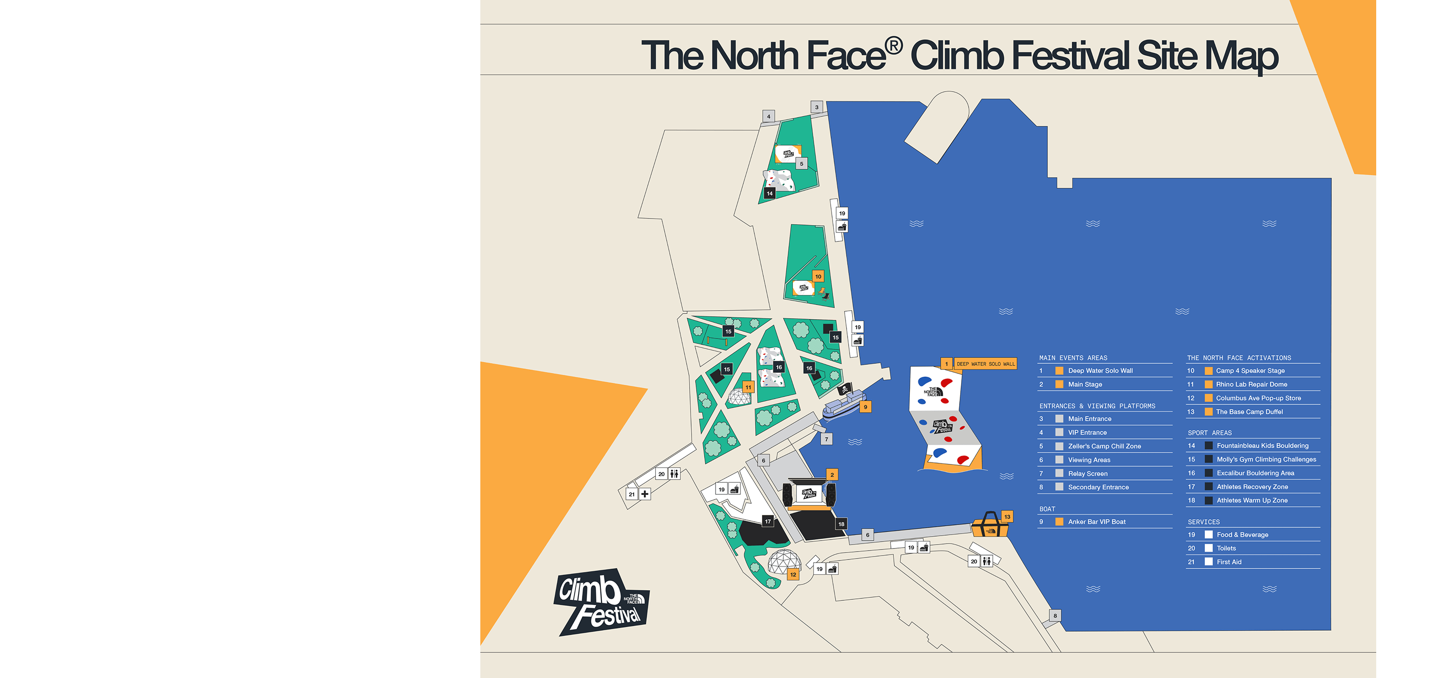 Climb Fest Features Section