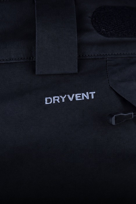 Waterproof DRYVENT™ fabric to help keep snow out
