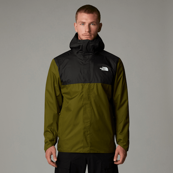 The North Face Quest Zip-in Kompatibel Jacke Für Herren Forest Olive-tnf Black Größe M male