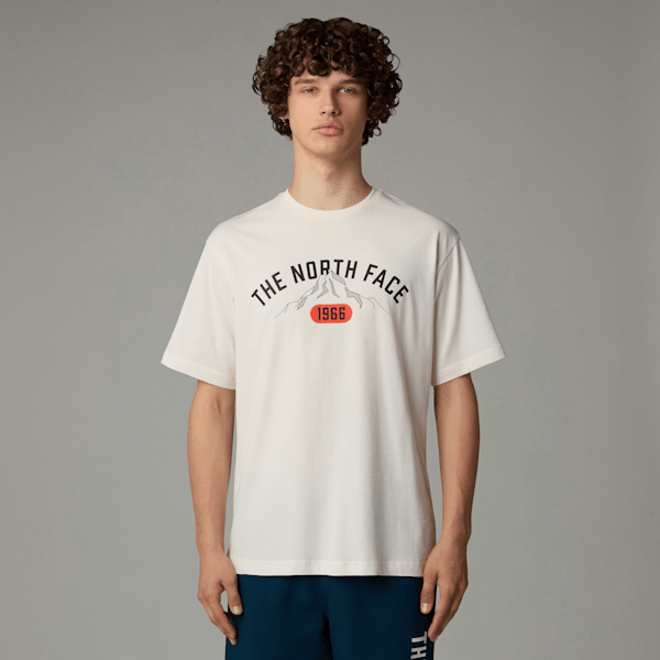 The North Face Varsity T-shirt Mit Grafik Für Herren White Dune Größe XS male