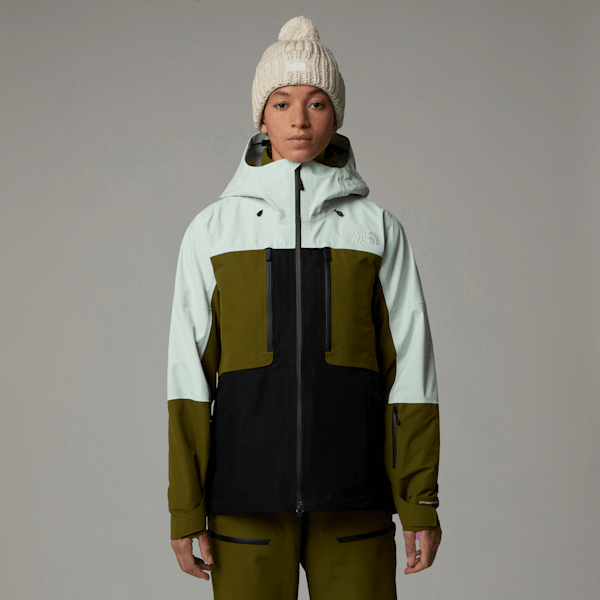 The North Face Ceptor Jacke Für Damen Pale Green-forest Olive-tnf Black Größe S female