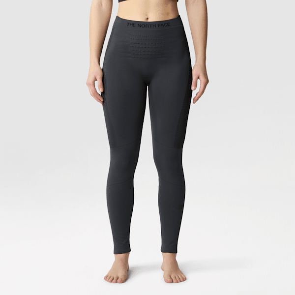 The North Face Sport Leggings Für Damen Asphalt Grey-tnf Black Größe SM female