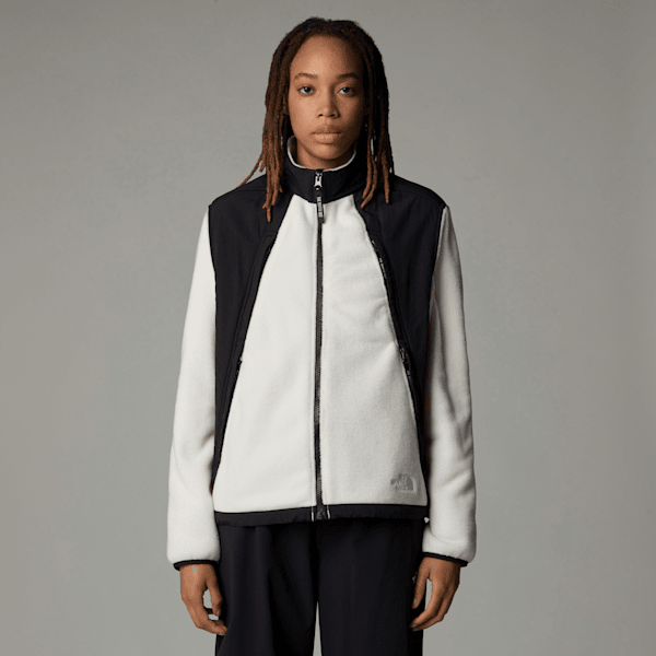 The North Face Polar Sun Fleecejacke Für Damen White Dune-tnf Black Größe XL female