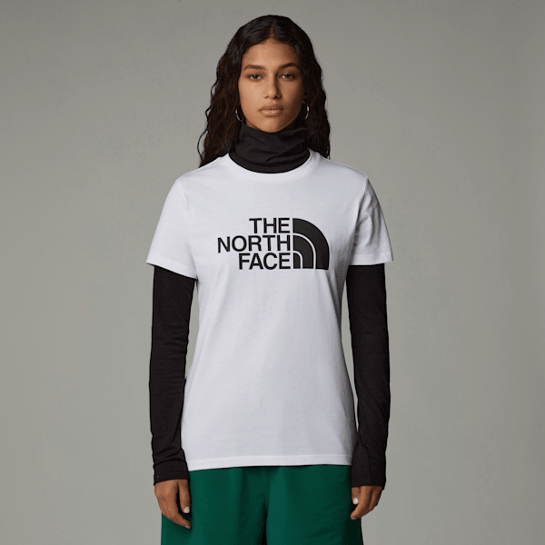 The North Face Easy T-shirt Für Damen Tnf White Größe S female