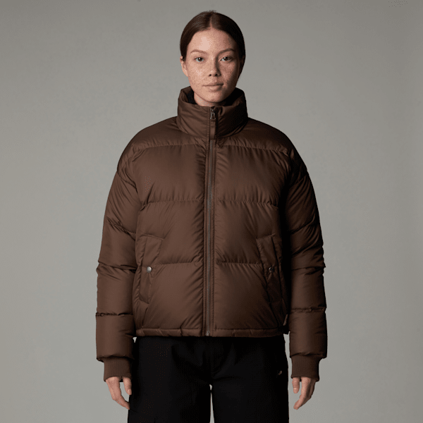 The North Face Paralta Pufferjacke Mit Daunen Für Damen Smokey Brown Größe L female