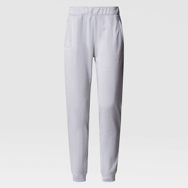 The North Face Reaxion Fleece Jogginghose Für Damen Tnf Light Grey Heather-tnf White Größe XS female