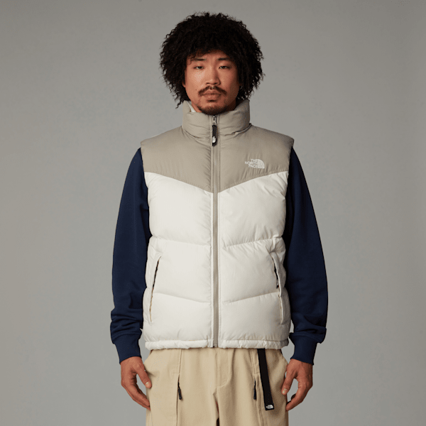 The North Face Saikuru Weste Für Herren White Dune-clay Grey Größe S male