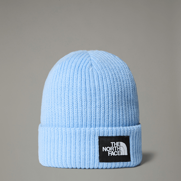 North face blue beanie hotsell