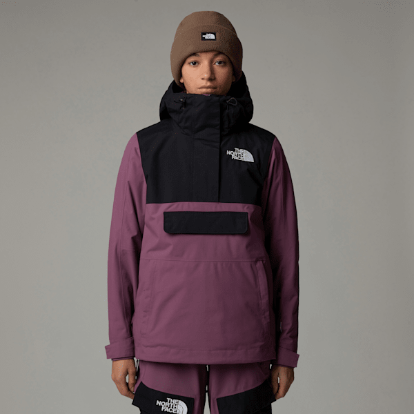 The North Face Driftview Anorak Für Damen Tnf Black-midnight Mauve Größe S female